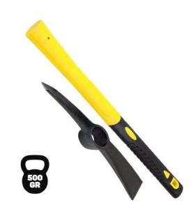 Blim Martillo de 500 Gramos - Mango de Fibra de Vidrio - Superficie Engomada - Cabezas de Acero Forjado - Color Negro