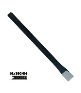 Blim Barra de Acero al Carbono Resistente - Medidas: 16 X 350 mm - Alta Calidad y Resistencia al Impacto - Color Negro