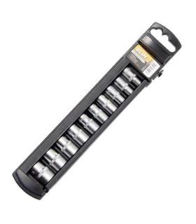 Blim Juego de Llaves de Vaso - Medida: 5, 6, 7, 8, 9, 10, 11, 12, 13, 14mm - Tamaño 1/4" - Versatil y Resistente - Color Negro