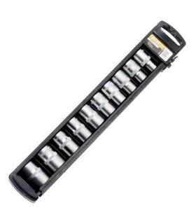 Blim Juego de Llaves de Vaso - Medida: 10, 11, 12, 13, 14, 15, 16, 17, 18, 19mm - Tamaño 1/2" - Alta Resistencia - Color Negro