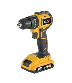 Blim Taladro de Impacto - Motor Brushless - Mango Ergonomico - Incluye 1 Bateria 20V - 2.0 Ah + Cargador - Display y Luz LED ..