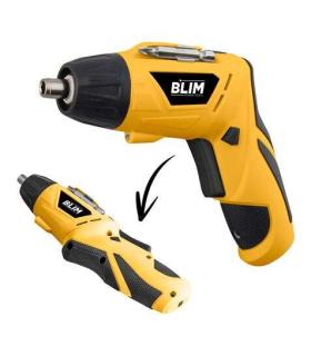 Blim Atornillador Doble Posicion Bateria 4V - Velocidad 210 Rpm - Conector Hexagonal de 1/4 (6.35 mm) - Cambio de Sentido de Gir
