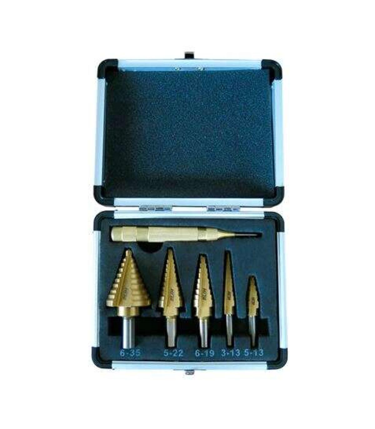 Blim Juego 6 Pcs Brocas Escalonadas