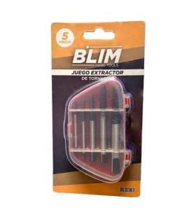 Blim Juego Extractor de Tornillos 5 Pcs