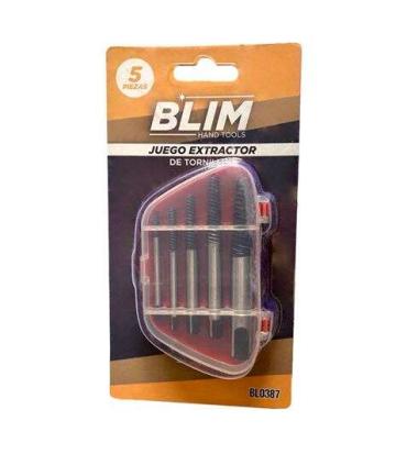 Blim Juego Extractor de Tornillos 5 Pcs