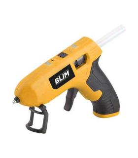 Blim Pistola de Silicona Bateria - Diseño Compacto y Ergonomico - Color Amarillo