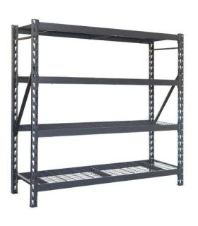 Blim Estanteria Metalica Ajustable - Dimensiones 195x183x61mm - Soporte 700kg por Balda - Facil Montaje - Recubrimiento Polvo Ne