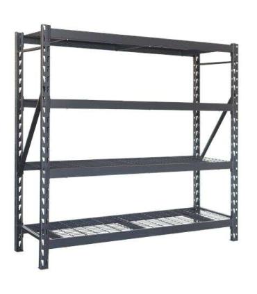 Blim Estanteria Metalica Ajustable - Dimensiones 195x183x61mm - Soporte 700kg por Balda - Facil Montaje - Recubrimiento Polvo Ne