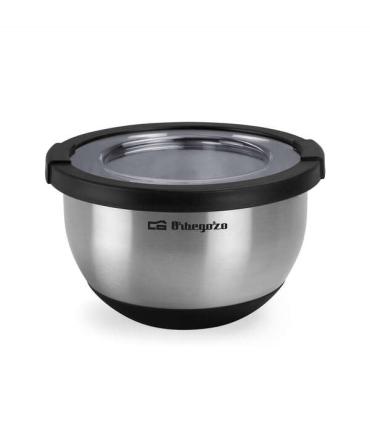 Orbegozo BOL de Acero Inoxidable BOA 1500 - Serie BOA - Duradero y Seguro - Capacidad 1.5L - Base Antideslizante - Libre de BPA.