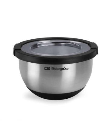 Orbegozo BOL de Acero Inoxidable BOA 3000 - Serie BOA - Capacidad 3L - Base Antideslizante de Silicona - Libre de BPA - Apto..