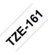 Brother TZe161 Cinta Laminada Generica de Etiquetas - Texto negro sobre fondo transparente - Ancho 36mm x 8 metros