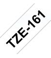 Brother TZe161 Cinta Laminada Generica de Etiquetas - Texto negro sobre fondo transparente - Ancho 36mm x 8 metros
