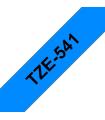 Brother TZe541 Cinta Laminada Generica de Etiquetas - Texto negro sobre fondo azul - Ancho 18mm x 8 metros