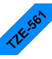 Brother TZe561 Cinta Laminada Generica de Etiquetas - Texto negro sobre fondo azul - Ancho 36mm x 8 metros