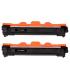 Brother TN1050 Negro Pack de 2 Cartuchos de Toner Genericos