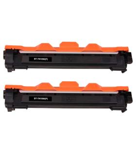 Brother TN1050 Negro Pack de 2 Cartuchos de Toner Genericos