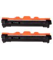 Brother TN1050 Negro Pack de 2 Cartuchos de Toner Genericos