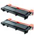 Brother TN2320/TN2310 Negro Pack de 2 Cartuchos de Toner Genericos