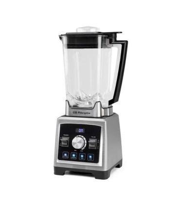 Orbegozo BV 9800 Batidora de Vaso Profesional 1500W - Vaso Tritan 2L - Cuchillas Acero Inoxidable - 8 Velocidades y 5 Programas.