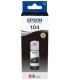 Epson 104 Negro Botella de Tinta Original - C13T00P140