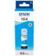 Epson 104 Cyan Botella de Tinta Original - C13T00P240