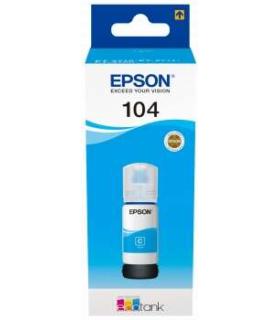 Epson 104 Cyan Botella de Tinta Original - C13T00P240