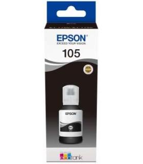Epson 105 Negro Botella de Tinta Pigmentada Original - C13T00Q140
