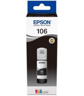 Epson 106 Negro Photo Botella de Tinta Original - C13T00R140