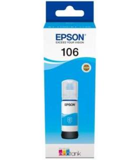 Epson 106 Cyan Botella de Tinta Original - C13T00R240