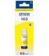 Epson 103 Amarillo Botella de Tinta Original - C13T00S44A10