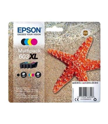 Epson 603XL Pack de 4 Cartuchos de Tinta Originales - C13T03A64010