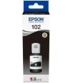 Epson 102 Negro Botella de Tinta Pigmentada Original - C13T03R140