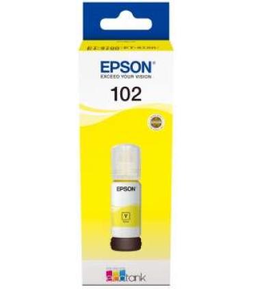 Epson 102 Amarillo Botella de Tinta Original - C13T03R440