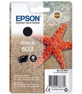 Epson 603 Negro Cartucho de Tinta Original - C13T03U14010