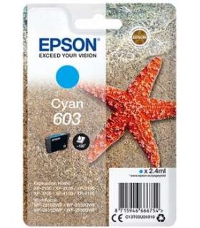Epson 603 Cyan Cartucho de Tinta Original - C13T03U24010