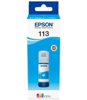 Epson 113 Cyan Botella de Tinta Pigmentada Original - C13T06B240