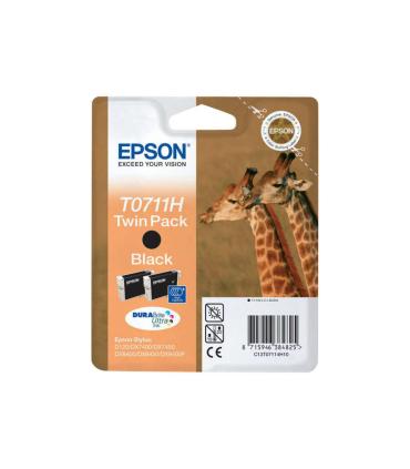 Epson T0711H Negro Cartucho de Tinta Original - C13T07114H10