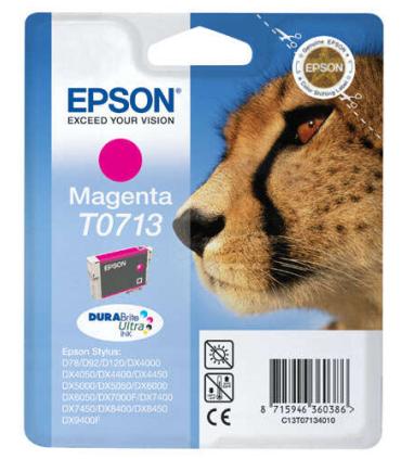 Epson T0713 Magenta Cartucho de Tinta Original - C13T07134012