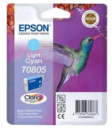 Epson T0805 Cyan Light Cartucho de Tinta Original - C13T08054011