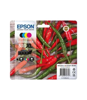 Epson 503XL Pack de 4 Cartuchos de Tinta Originales - C13T09R64010