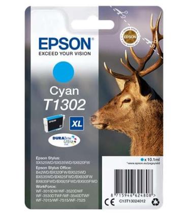 Epson T1302 Cyan Cartucho de Tinta Original - C13T13024012