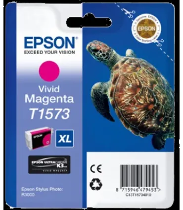 Epson T1573 Magenta Cartucho de Tinta Original - C13T15734010