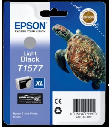 Epson T1577 Negro Light Cartucho de Tinta Original - C13T15774010