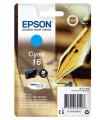 Epson T1622 Cyan Cartucho de Tinta Original - C13T16224012