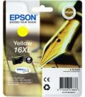 Epson T1634 Amarillo Cartucho de Tinta Original - C13T16344012
