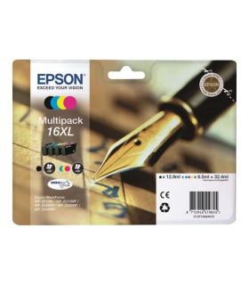 Epson T1636 Pack de 4 Cartuchos de Tinta Originales - C13T16364012