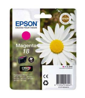 Epson T1803 (18) Magenta Cartucho de Tinta Original - C13T18034012