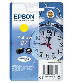 Epson T2704 (27) Amarillo Cartucho de Tinta Original - C13T27044012