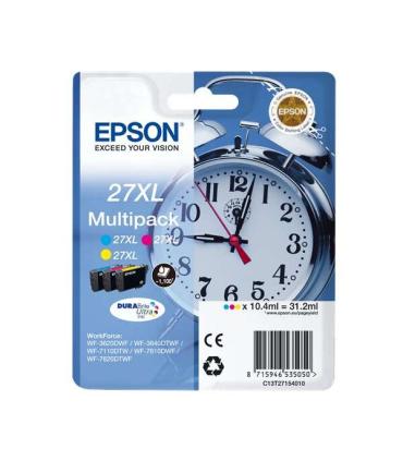 Epson T2715 (27XL) Pack de 3 Cartuchos de Tinta Originales - C13T27154012