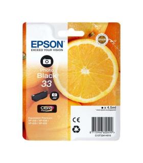 Epson T3341 (33) Negro Photo Cartucho de Tinta Original - C13T33414012